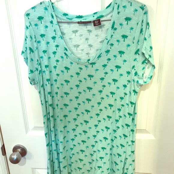 Jones New York Palm Tree tshirt - Picture 1 of 1
